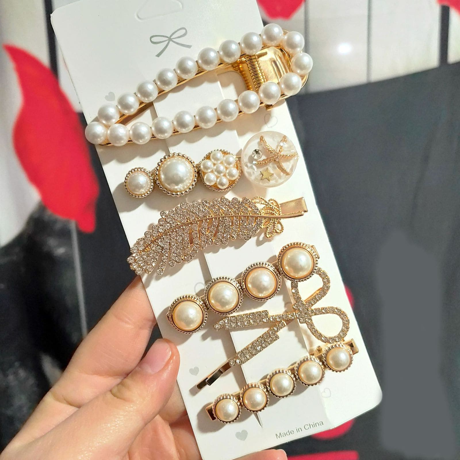 Retro 5 Piece Hair Clip Card, Simple Pearl Side Clip For Women Girls Headband Hairpins, Handmade Pearl Hairpins Pin, Hair Decorative Accessories Retro 5 Piece Hair Clip Card, Simple Pearl Side Clip For Women Girls Headband Hairpins, Handmade Pearl Hairpins Pin, Hair Decorative Accessories